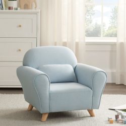 Nisco Kids Modern Upholstered Accent Armchair